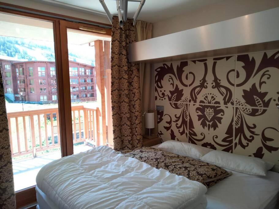 Confort Et Espace Pour Cet Appartement Duplex De 100 M2 Avec Grand Sejour Expose Sud Avec Cheminee, 4 Chambres , Acces Direct Aux Pistes De Ski Et Au Golf Dans La Residence Edenarc Avec Piscine, Jacuzzi Et Spa Bourg-Saint-Maurice Esterno foto