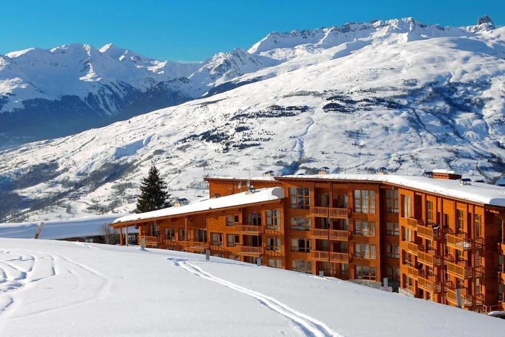 Confort Et Espace Pour Cet Appartement Duplex De 100 M2 Avec Grand Sejour Expose Sud Avec Cheminee, 4 Chambres , Acces Direct Aux Pistes De Ski Et Au Golf Dans La Residence Edenarc Avec Piscine, Jacuzzi Et Spa Bourg-Saint-Maurice Esterno foto