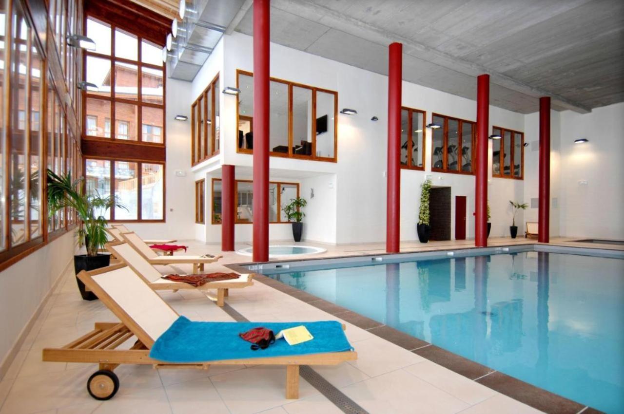 Confort Et Espace Pour Cet Appartement Duplex De 100 M2 Avec Grand Sejour Expose Sud Avec Cheminee, 4 Chambres , Acces Direct Aux Pistes De Ski Et Au Golf Dans La Residence Edenarc Avec Piscine, Jacuzzi Et Spa Bourg-Saint-Maurice Esterno foto